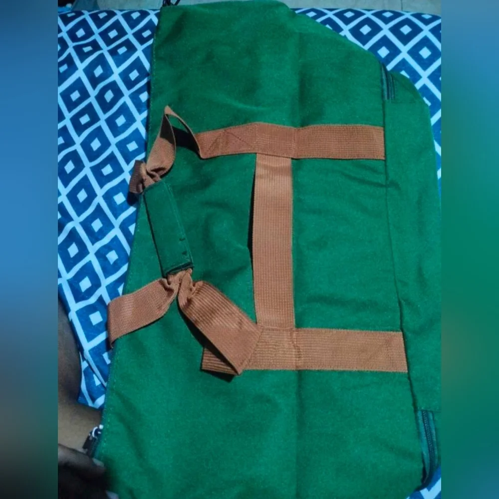 NEW Green Duffle Bag